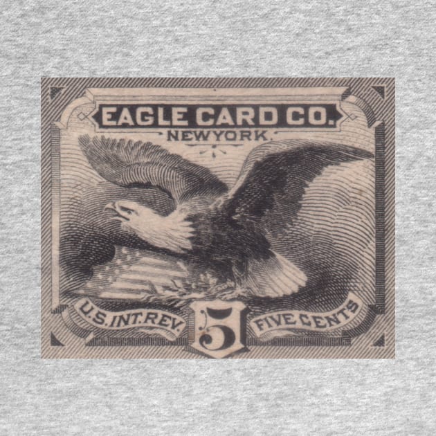 Eagle Card Company Internal Revenue Tax Stamp by Designs_by_Tom